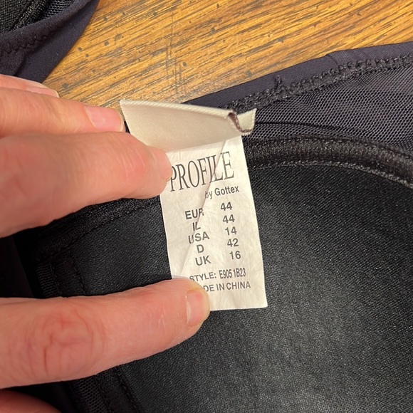 Profile 3pc Swimsuit Size 14 Navy - Picture 9 of 9